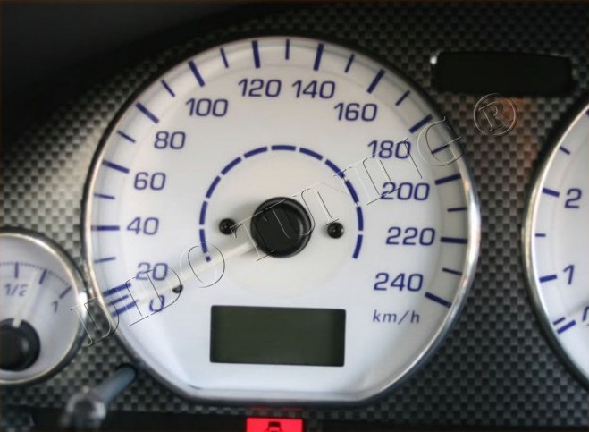 Хром кільця в щиток приладів Mitsubishi Carisma / Space Star