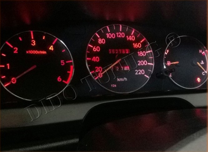 Кільця на прилади Toyota Carina E