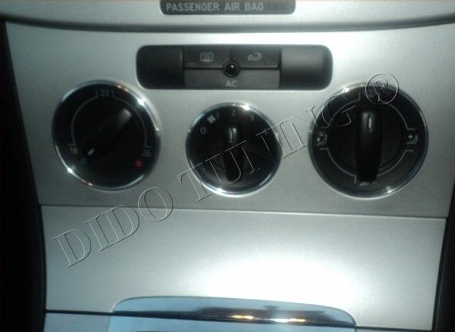 Кільця на ручки пічки VW Passat B6 / Golf 5 / Touran