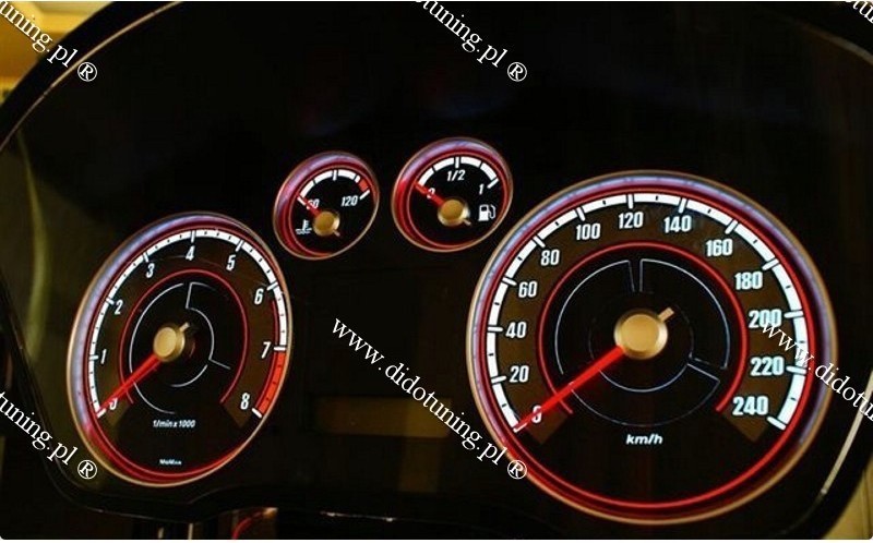 Кільця у щиток приладів Ford Focus MK2 / Ford C-MAX