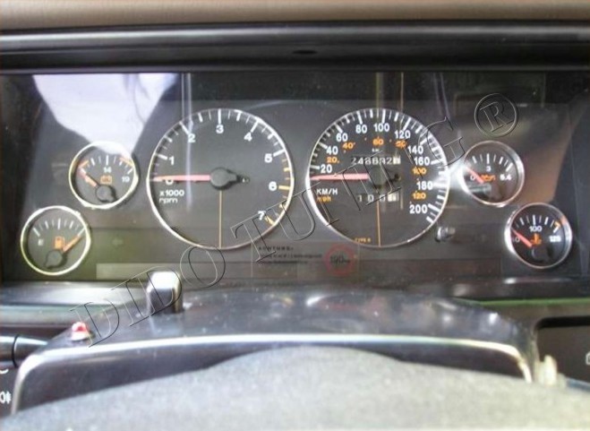 Хром кільця в щиток приладів Jeep Grand Cherokee (93-98)