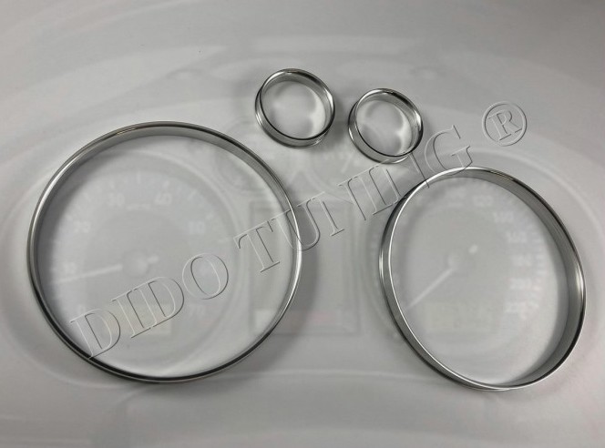 Хром кільця в щиток приладів Seat Ibiza III / Cordoba II (внутр.)