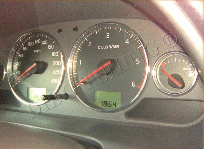 Кільця на прилади Volvo S40 / V40 FL (4 кільця)