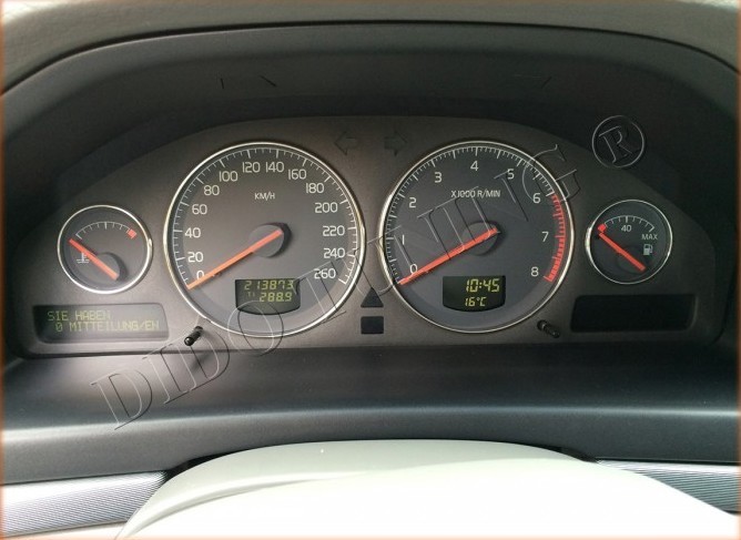 Кільця на прилади приборів Volvo S60/V70/S80/XC70/XC90