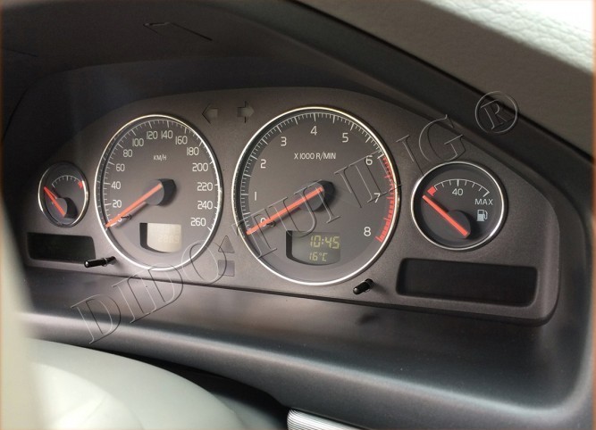 Кільця на прилади приборів Volvo S60/V70/S80/XC70/XC90