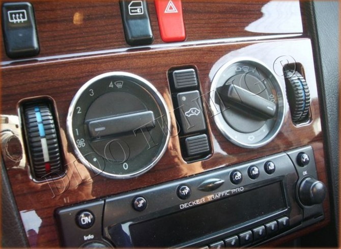 Кільця на ручки пічки Mercedes W210