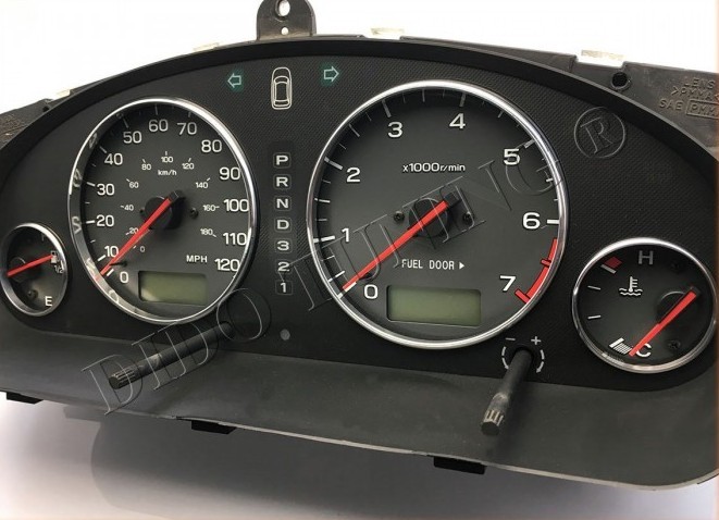 Кільця на прилади Subaru Forester I / Legacy III (круглі)