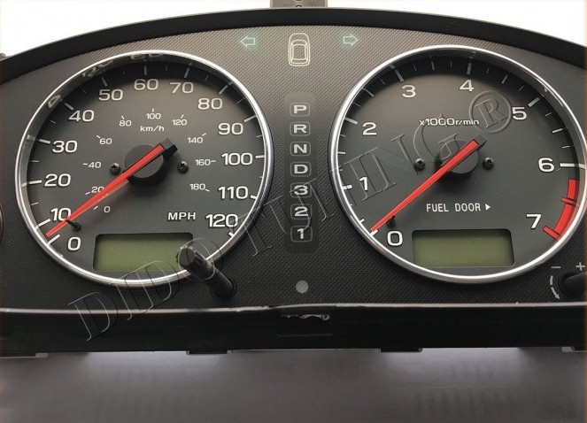 Кільця на прилади Subaru Forester I / Legacy III (круглі)