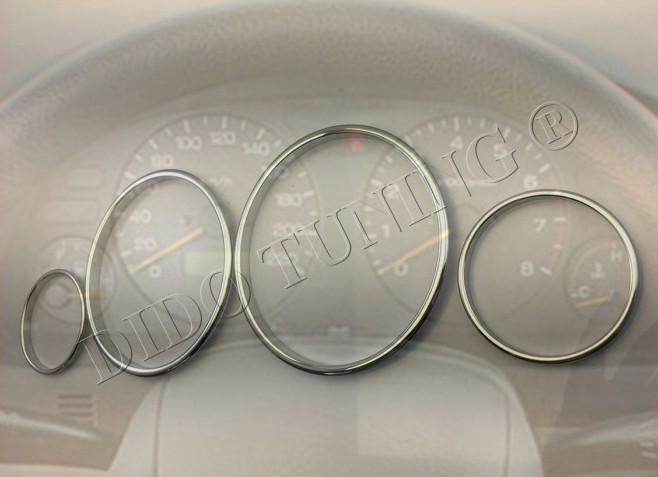 Кільця на прилади Subaru Forester I / Legacy III (круглі)