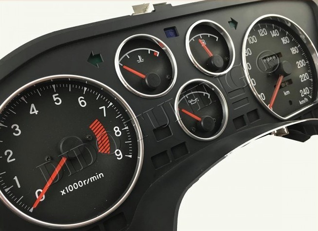 Декор кольца в щиток приборов Mitsubishi Eclipse D20 / Eagle Talon 