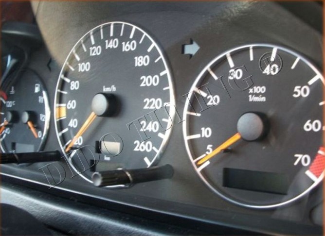 Кільця в щиток приладів Mercedes W202 дорестайл