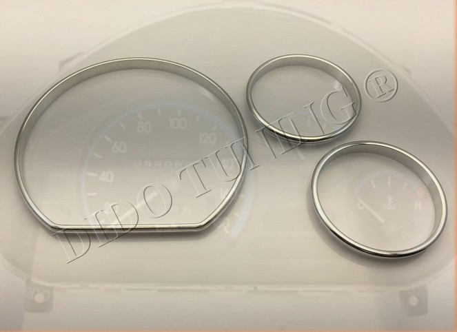 Хром кільця на прилади Daewoo Matiz (тип 1)