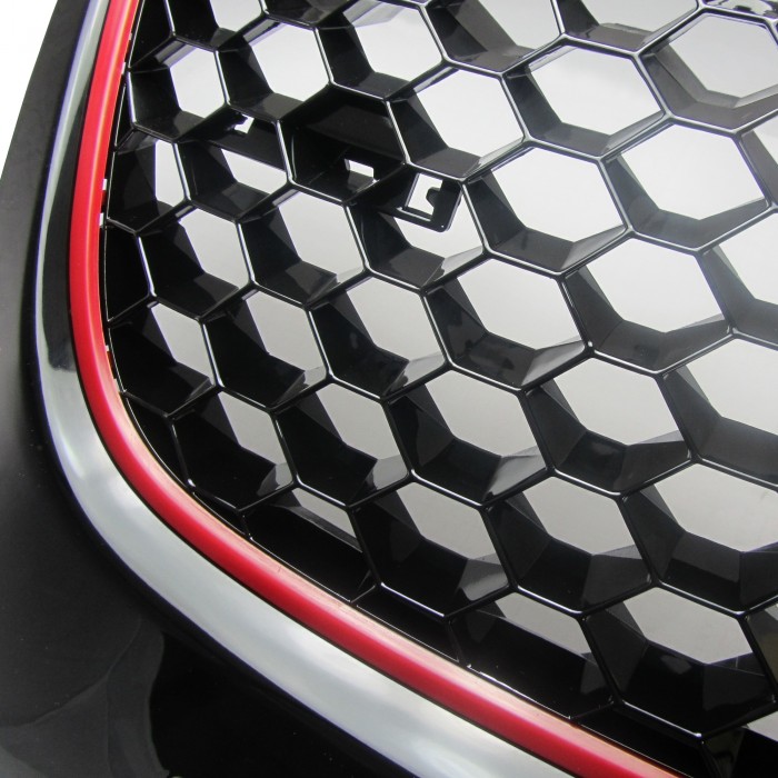 Решітка радіатора VW Golf 5 стиль GTI з місцем під логотип