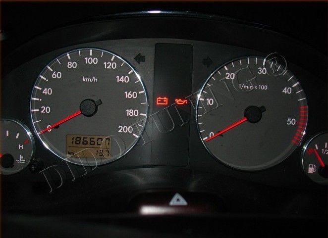 Кільця на прилади приборів VW Sharan / Seat Alhambra / Ford Galaxy