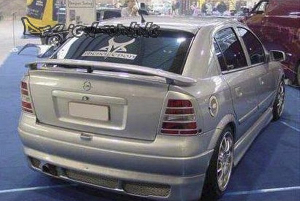 Тюнінгова накладка задня Opel Astra G Hatchback (версія 1)