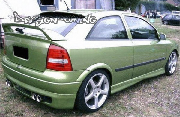 Тюнінгова накладка задня Opel Astra G Hatchback (версія 1)