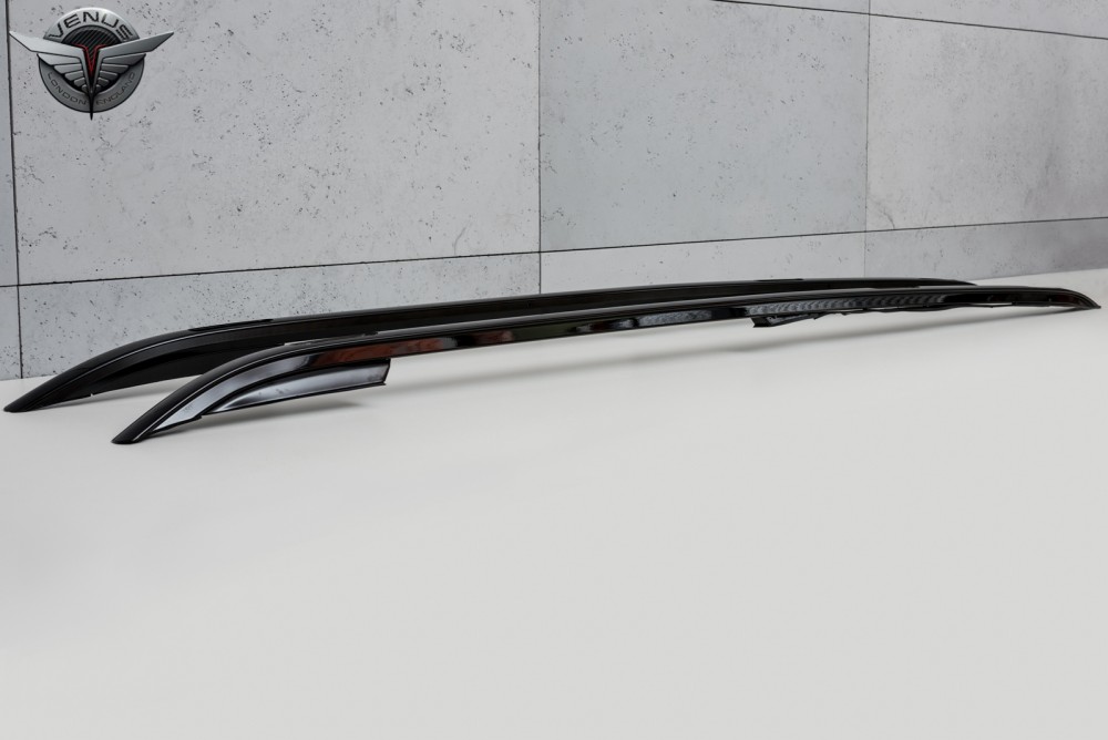 алюмінієві рейлінги на дах Land Rover Discovery 5 чорні