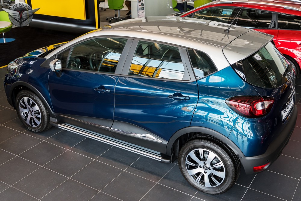 пороги (підніжки бічні) Renault Captur