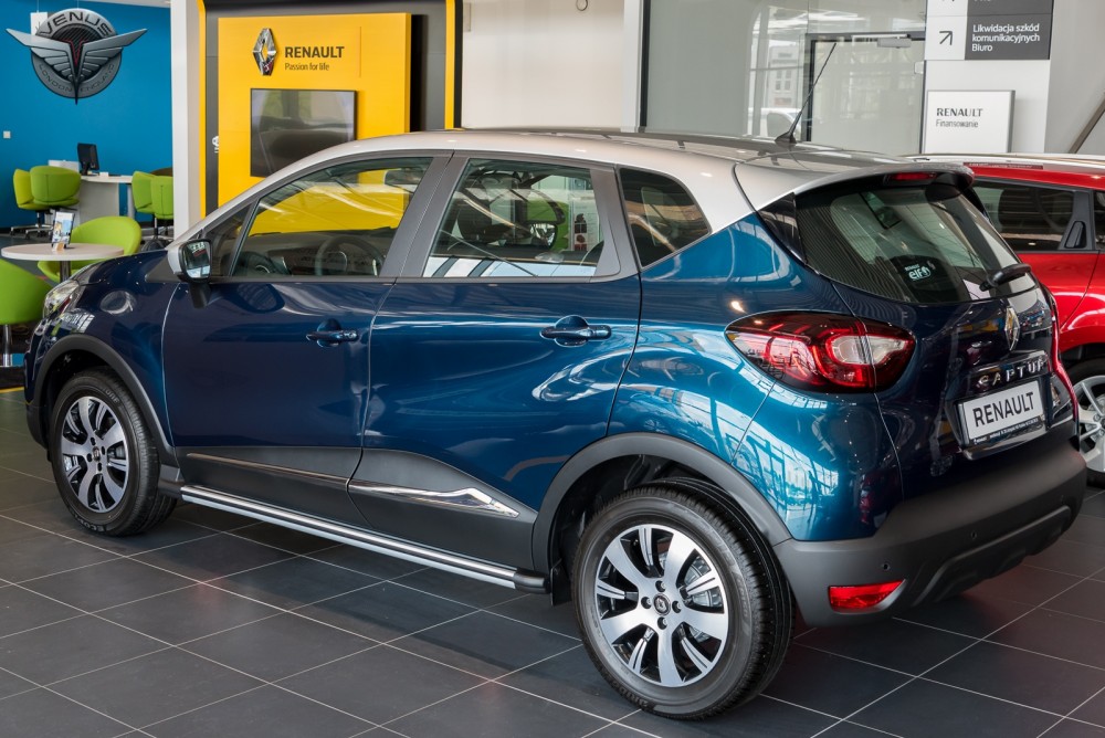 пороги (підніжки бічні) Renault Captur