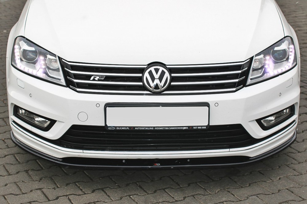 Дифузор переднього бампера Volkswagen Passat B7 R-Line версія