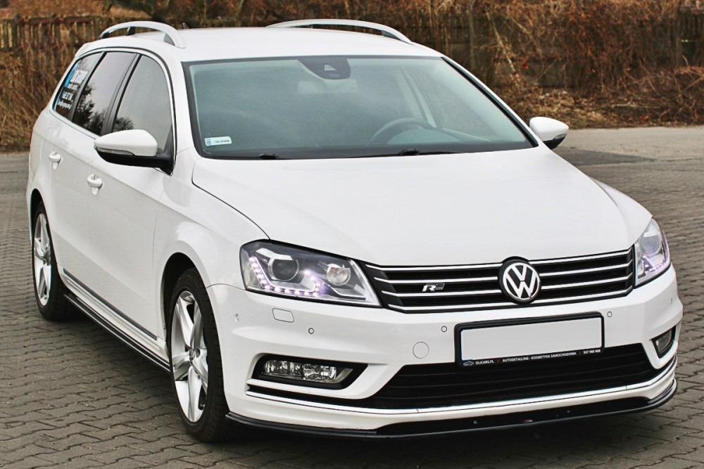 Дифузор переднього бампера Volkswagen Passat B7 R-Line версія