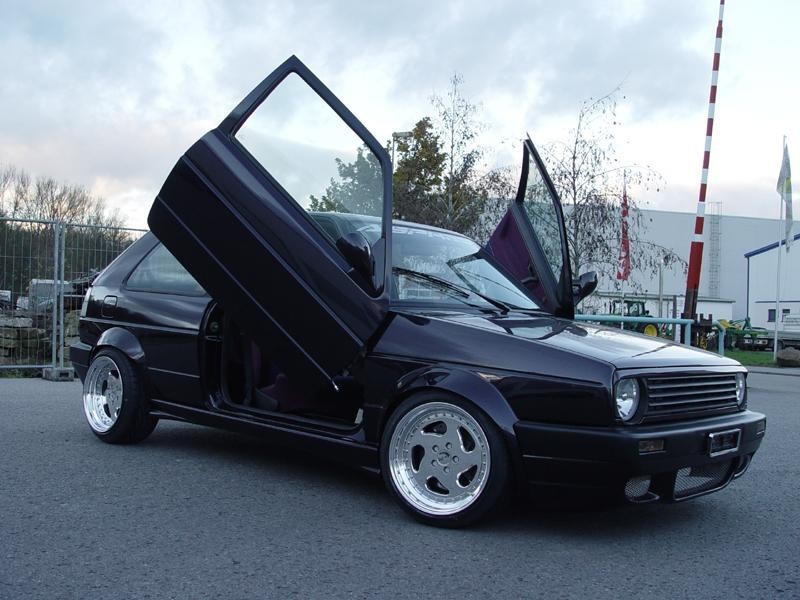 Бедлук верхній (накладка на фари) VW Golf II 2 фари
