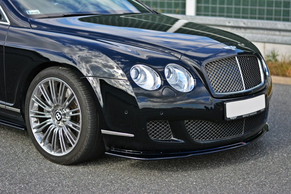 Дифузор переднього бампера Bentley Continental GT вер. 1