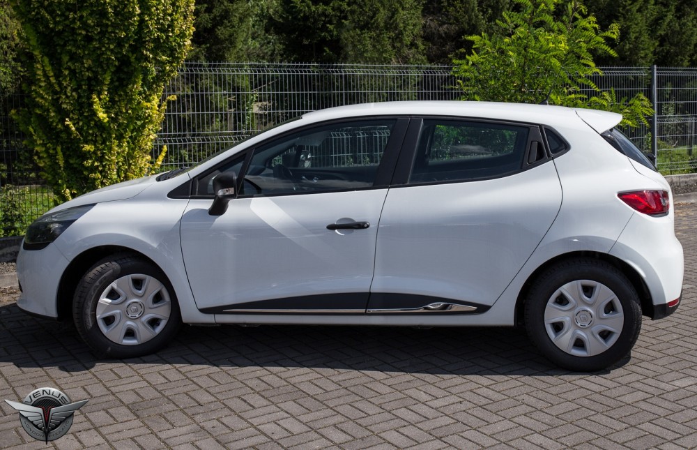 поліровані накладки на двері Renault Clio 4D