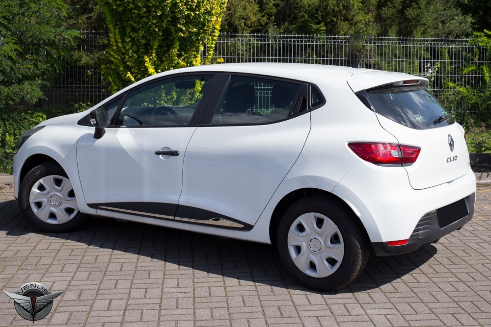 поліровані накладки на двері Renault Clio 4D