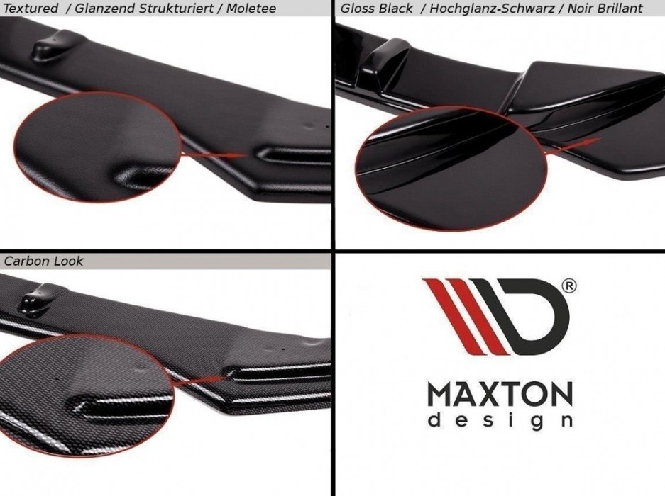 Дифузор переднього бампера Ford Fiesta ST-line MK7 FL
