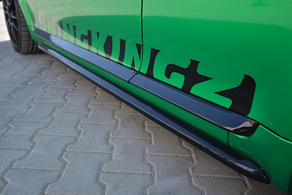 Бічні дифузори під пороги Audi S3 8L