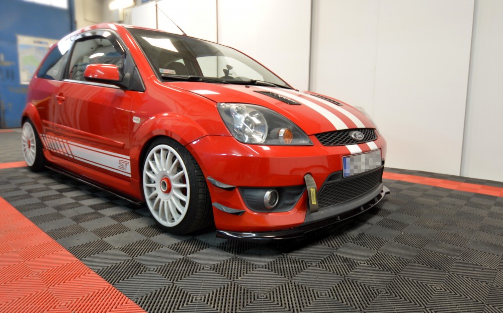 Тюнінговий дифузор переднього бампера Ford Fiesta ST MK6