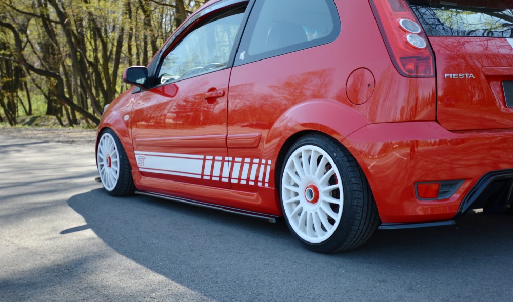 Бічні накладки на пороги Ford Fiesta mk6 ST версія