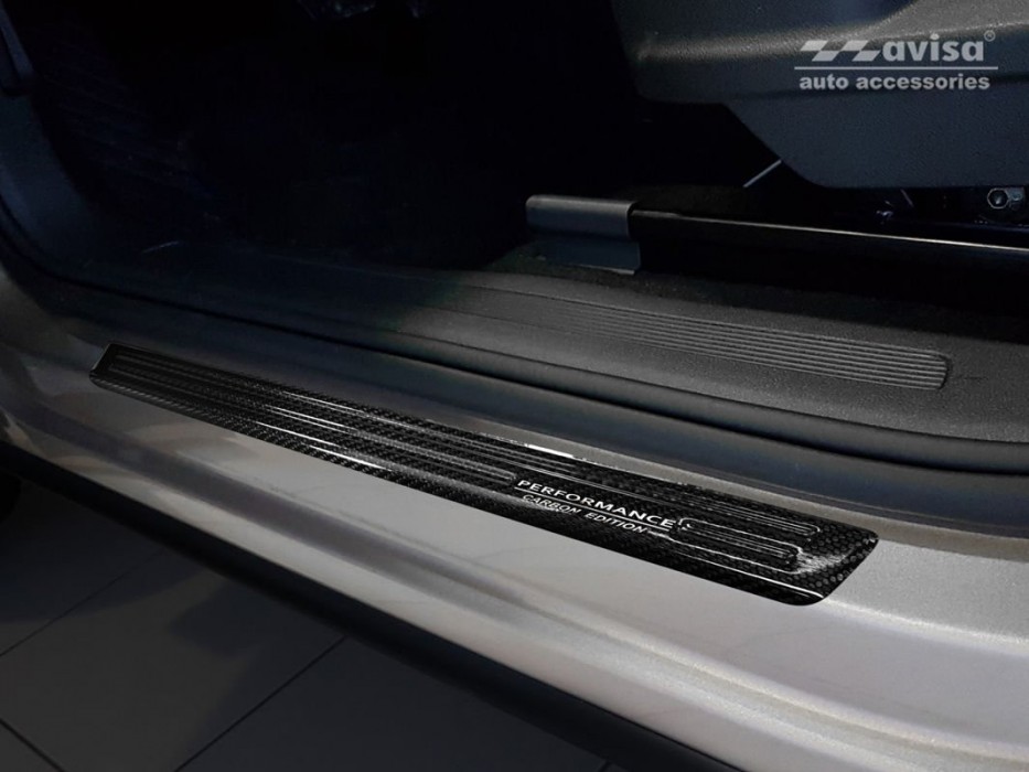захисні накладки на пороги Volkswagen Tiguan II / Volkswagen Allspace (Carbon)