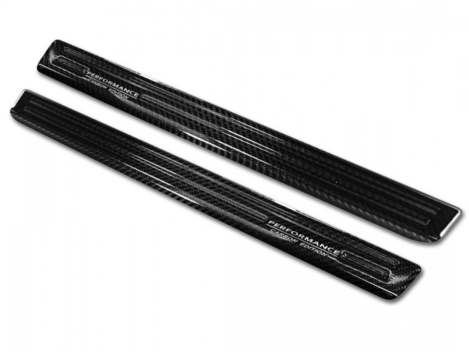 захисні накладки на пороги Volkswagen Tiguan II / Volkswagen Allspace (Carbon)