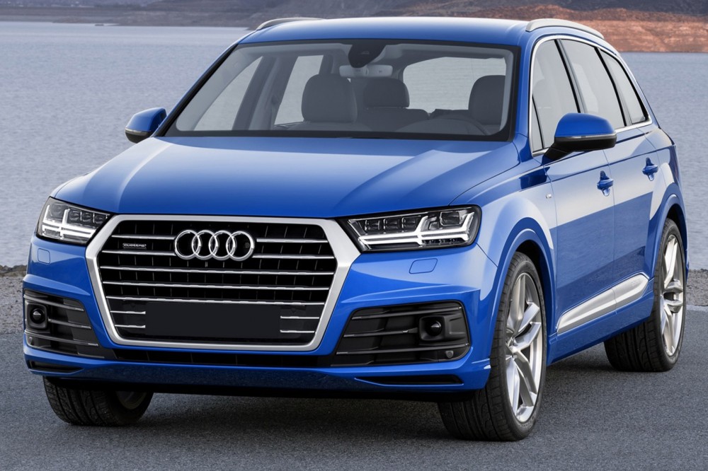 Килимок у багажник Audi Q7