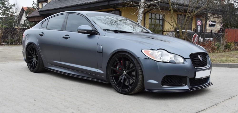 Тюнінгова накладка переднього бампера Jaguar XF-R