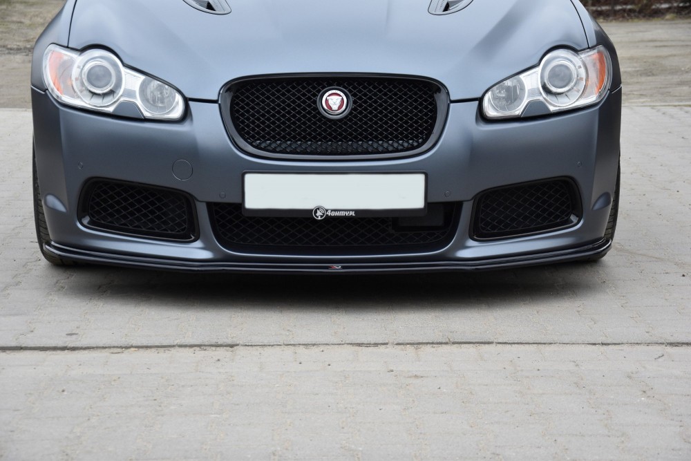 Тюнінгова накладка переднього бампера Jaguar XF-R