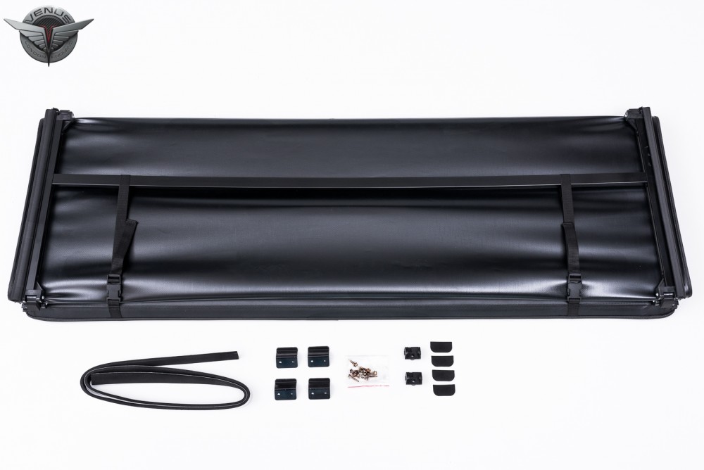 Жорстка кришка кузова пікапа ISUZU D-MAX чорна (з 3 частин)