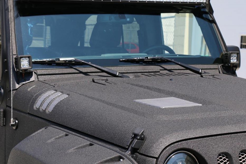 Капот для Jeep Wrangler JK (сталь)