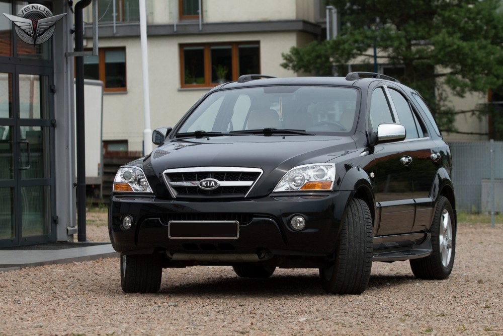 хром накладки передніх фар Kia Sorento