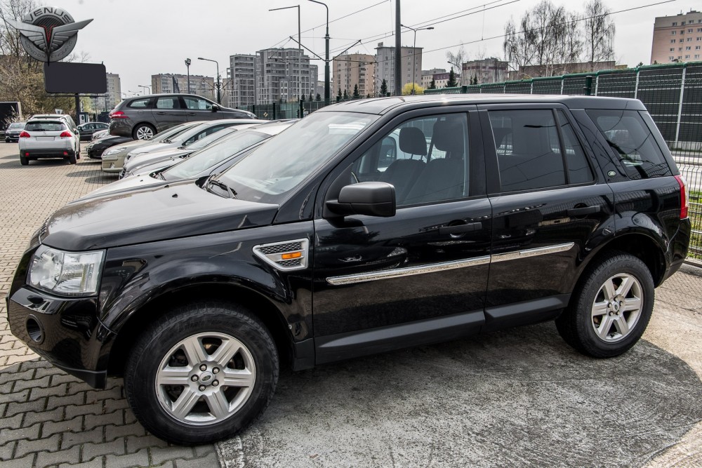 хром накладки на двері LAND ROVER FREELANDER II (ABS-пластик)