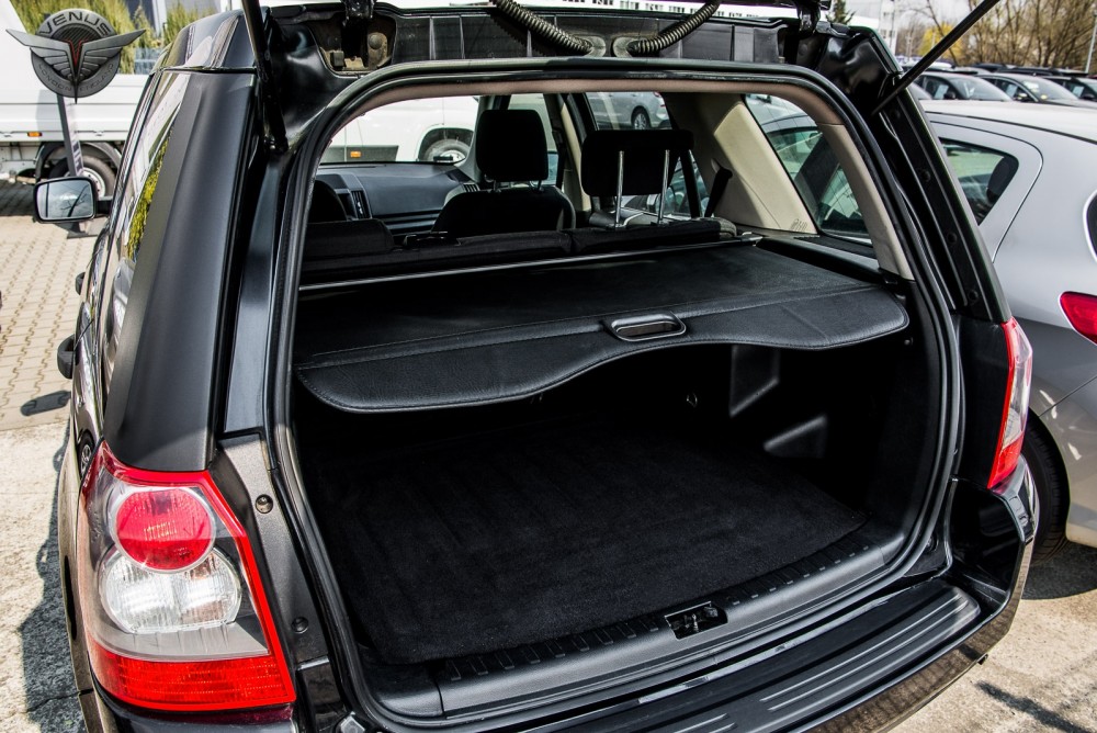 шторка-полиця багажника для LAND ROVER FREELANDER II чорна