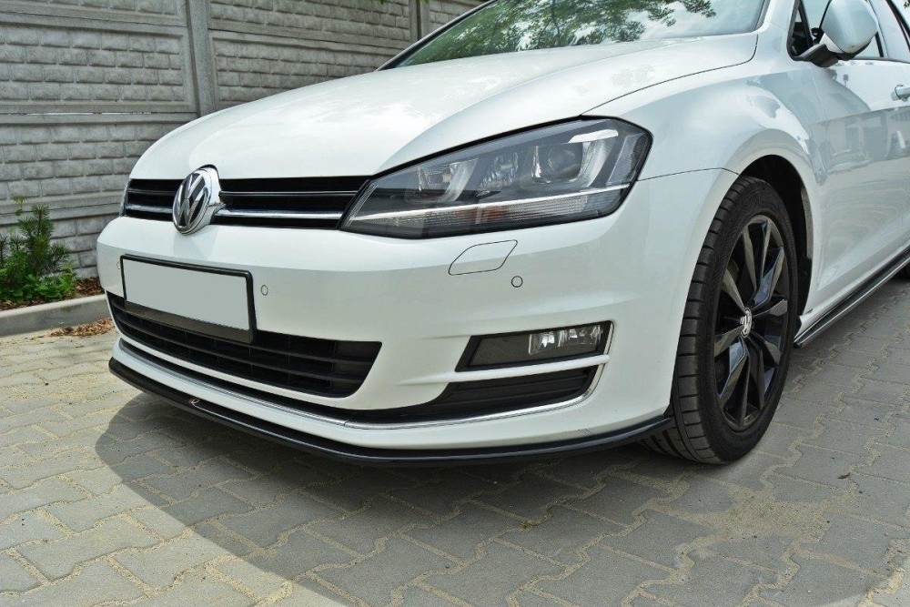 Дифузор для тюнінга переднього бампера Volkswagen Golf VII вар.2