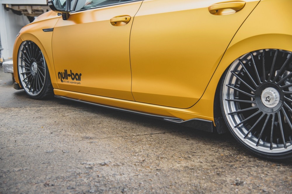 Накладки під бічні пороги VW Golf 8 вер.2