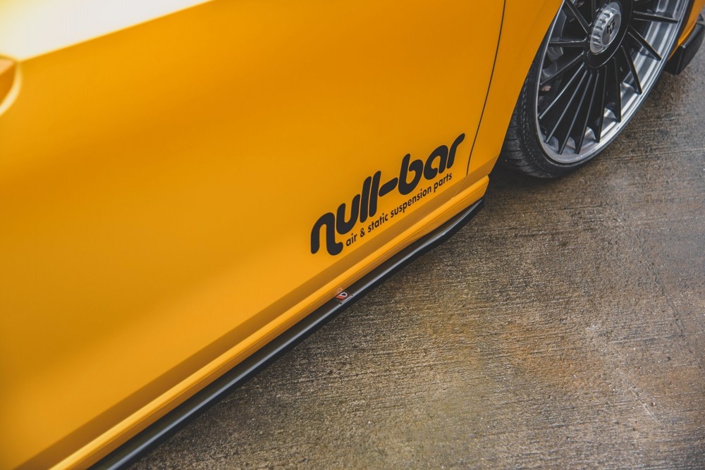 Накладки під бічні пороги VW Golf 8 вер.2