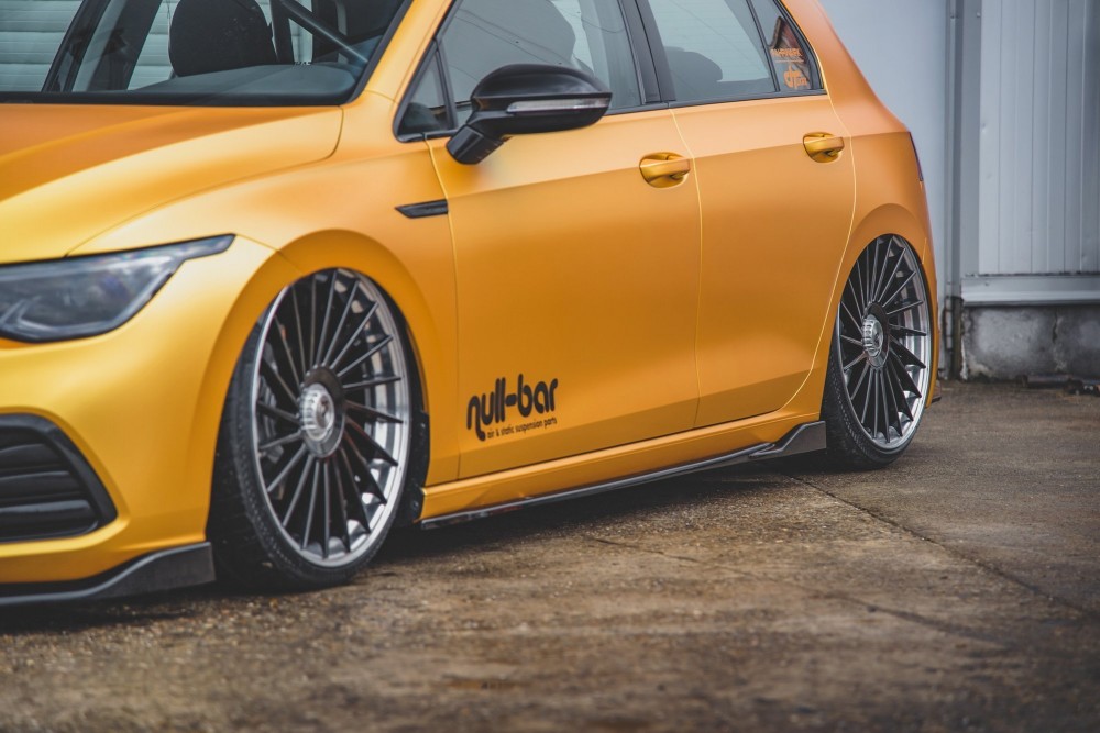 Накладки під бічні пороги VW Golf 8 вер.2
