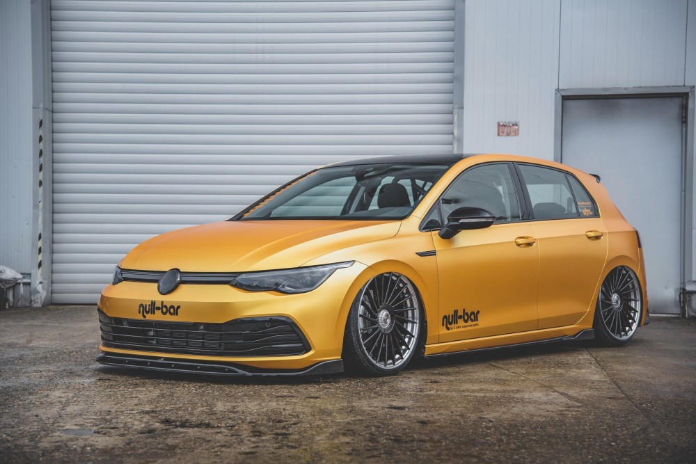 Накладки під бічні пороги VW Golf 8 вер.2