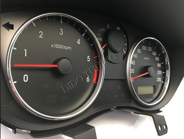 Хром кільця на прилади HYUNDAI i20