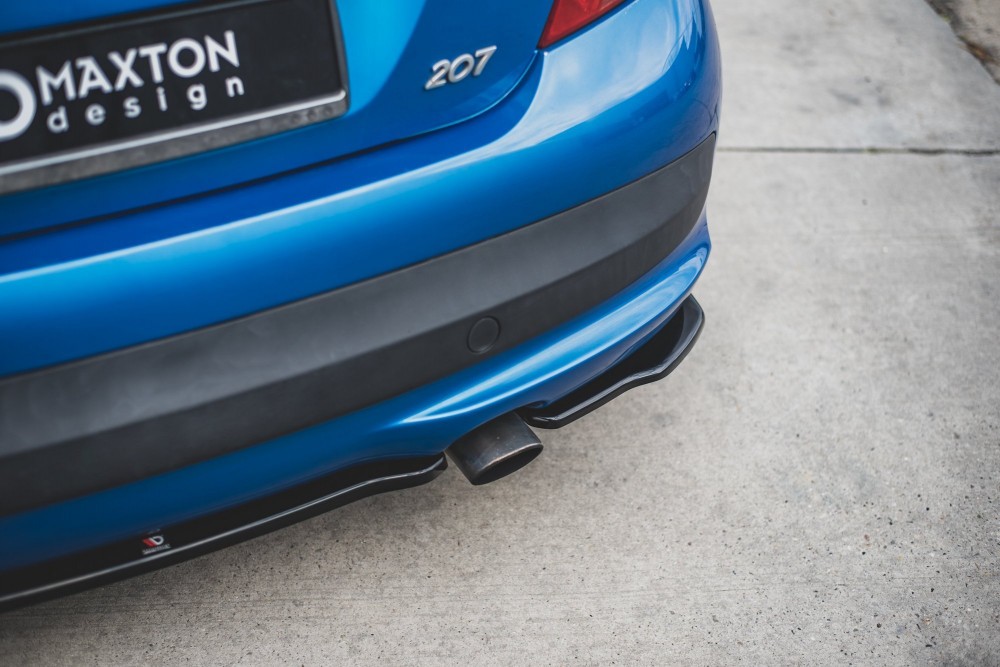 Накладка на задній бампер Peugeot 207 Sport